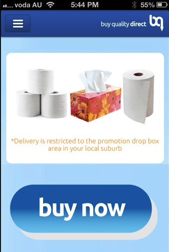 Buy Quality Direct ecommerce website mobile homepage
